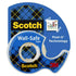 Scotch 3/4"x650" Wall-Safe Tape