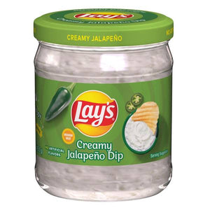 Lay's 15 oz Creamy Jalapeno Jar Dip