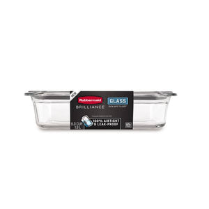 Rubbermaid Brilliance Glass Food Storage Container