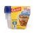 Glad 24 oz 5-Count GladWare Medium Rectangle Soup/Salad Container