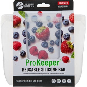 Progressive ZipTop Reusable Silicone Bag