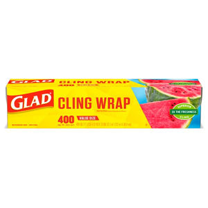 Glad 400 sq. ft. ClingWrap Plastic Food Wrap