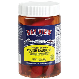 Bay View 8 oz Pickled Polish Sausage