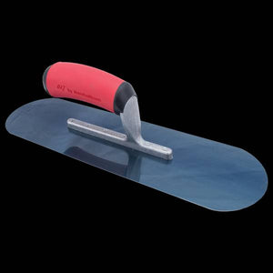 QLT by Marshalltown 14"x4" Blue Steel Pool Trowel with Resilient Handle