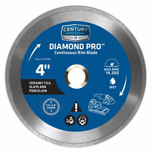 Century Drill & Tool 4" Diamond Pro Saw Blade