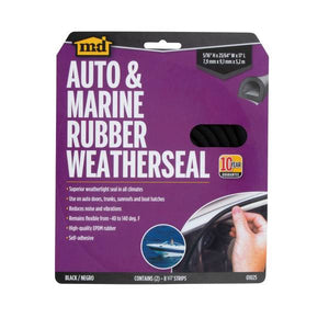 Macklenburg Duncan 5/16 in x 17ft All Climate Auto and Marine D-Profile Weatherstrip