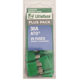 Littelfuse 25-Pack 30A ATO Fuse
