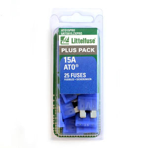 Littelfuse 25-Pack 15A ATO Fuse