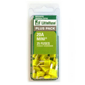 Littelfuse 25-Pack 20A MIN Fuse