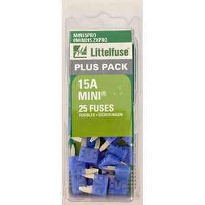 Littelfuse 25-Pack 15A MIN Fuse