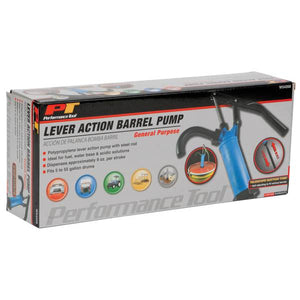 Performance Tool Blue GP Lever Action Pump