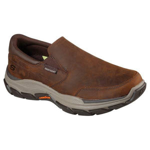 Skechers Men's Relaxed Fit Respected Calum Leather Slip-On Shoes