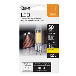 FEIT Electric 500 Lumen 3000K Dimmable LED GY8.6 Bulb