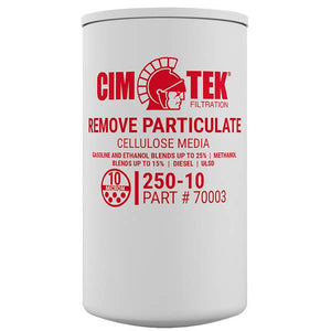 CENTRAL ILLINOIS MANUFACTURING Cim-Tek 250-10 Particulate Fuel Filter