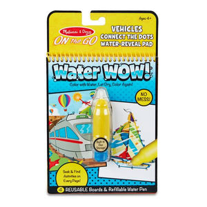 Melissa & Doug Water Wow Connect the Dots Vehicles