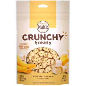Nutro 10 oz Crunchy Treats with Real Banana