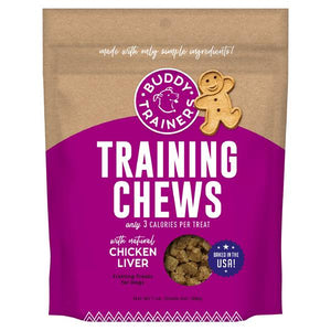 Buddy Biscuits 7 oz Buddy Trainers Training Chews with Chicken Liver