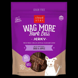 Wag More Bark Less 10 oz Jerky with Texas Style BBQ Beef
