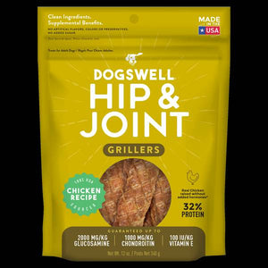 Dogswell 12 oz Hip & Joint Chicken Recipe Grillers