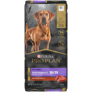 Purina Pro Plan 33 lb Sport Performance 30/20 Beef & Bison Formula Dry Dog Food