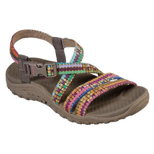 Skechers Women's Reggae Sew Me Buckle Sandals