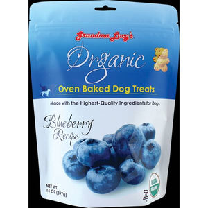 Grandma Lucy's 14 oz Organic Baked Blueberry Dog Treats