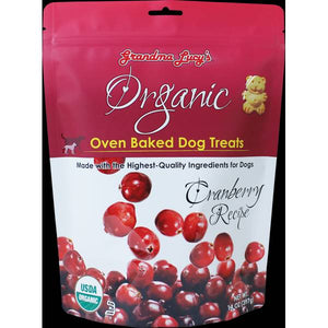 Grandma Lucy's 14 oz Organic Oven-Baked Baked Dog Treats Cranberry Recipe