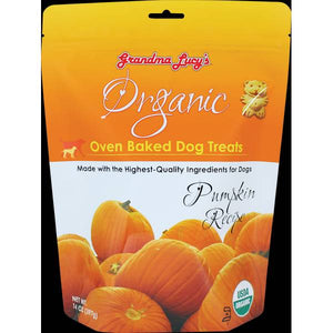 Grandma Lucy's 14 oz Organic Baked Pumpkin Dog Treats