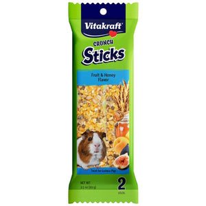Vitakraft Pet Products 3.5 oz Crunch Sticks Fruit & Honey Flavor Guinea Pig Treats