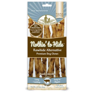 Nothing to Hide 10-Pack Small Beef Twist Stix Bag
