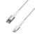 Lifeworks iHome 6' Nylon-Braided USB-A To USB-C Cable With Durastrain