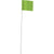 Milwaukee 2.5 in. x 3.5 in. Green Stake Flags