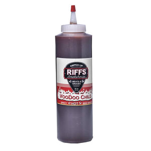 Riffs 16 oz Voodoo Child BBQ Sauce
