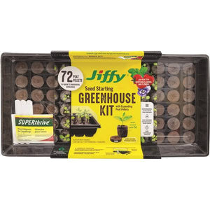 Jiffy 36mm Greenhouse 72 with SUPERthrive/Labels