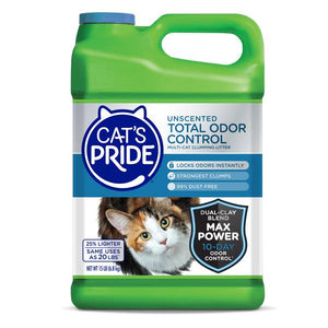 Cat's Pride 15 lb Max Power Total Odor Control Unscented Litter