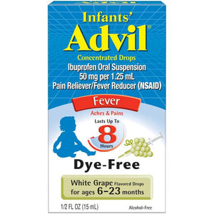 Advil Infants' Liquid Pain Reliever and Baby Fever Reducer