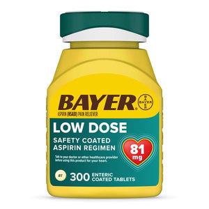 Bayer 81mg Low Dose Aspirin