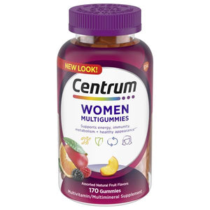 Centrum Multigummies Multivitamin for Women Assorted Fruit Flavor 170-Count