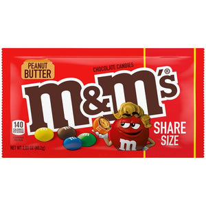 M&M's 2.83 oz Peanut Butter King Size