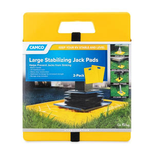 Camco 2-Pack 14"x11.7" Stabilizer Jack Pad