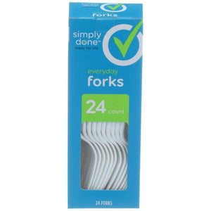 Simply Done 24-Count Everyday Forks