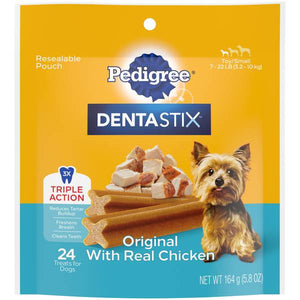 Pedigree 24-Count Dentastix Mini Dog Treats