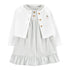 Carter's Infant Girl's 2-Piece Dress and Cardigan Set
