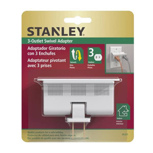 Stanley 3 Outlet Swivel Adapter
