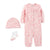 Carter's Infant Girl's 3-Piece Converter Gown Set