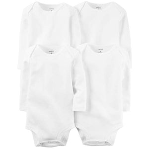 Carter's Infant Kids' 4-Pack Long-Sleeve Bodysuits