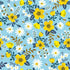 Jillson & Roberts 30" x 5' Roll Bumble and Daisy Wrapping Paper