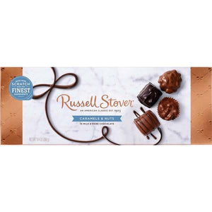 Russell Stover 9.4 oz Caramel and Nut Assortment Box