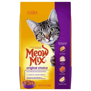 Meow Mix 6.3 lb Bag Original Choice Dry Cat Food