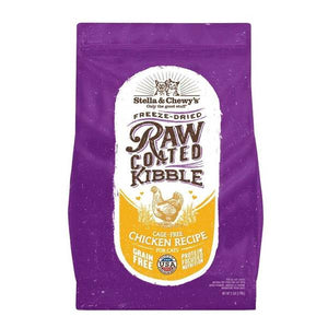 Stella & Chewy's 5 lb Raw Coated Chicken Cat Food